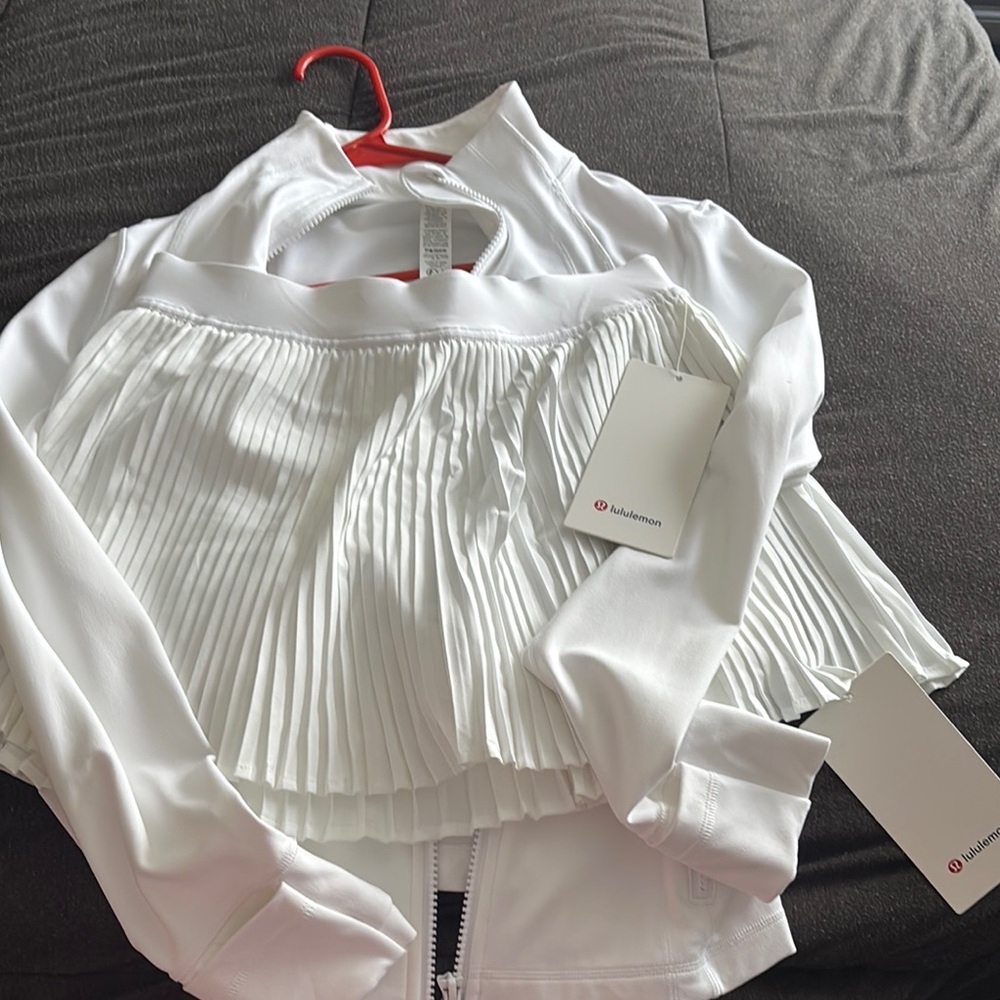 lululemon athletica White Skirt Set